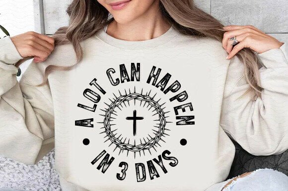 Christian Easter SVG Graphics for T-Shirt Designs