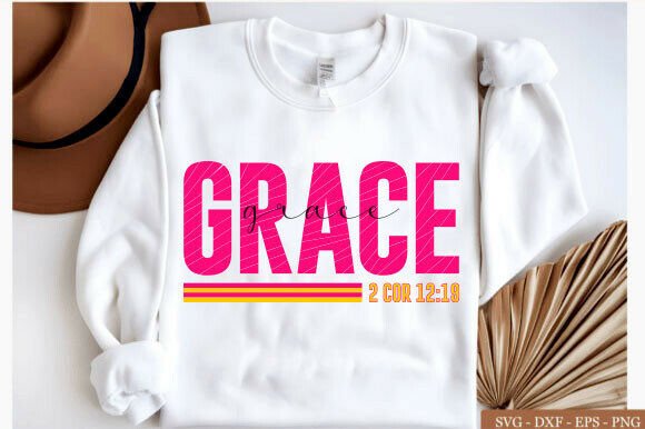 Grace 2 Cor 12:19 PNG & SVG Graphics for T-Shirt Designs