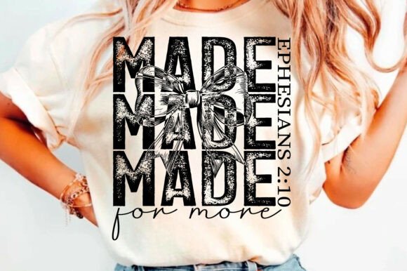 Made for More: Christian Inspiring SVG
