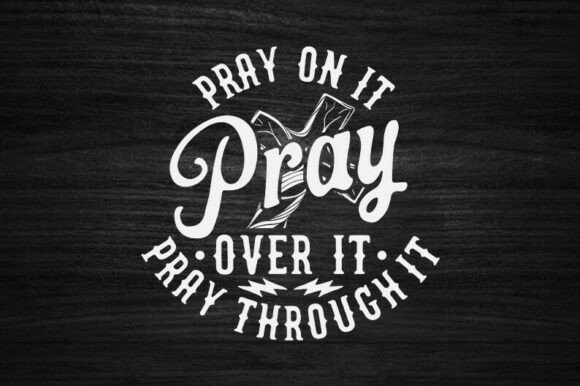 Pray SVG: Christian Cross & Prayer Graphics for T-Shirt Designs