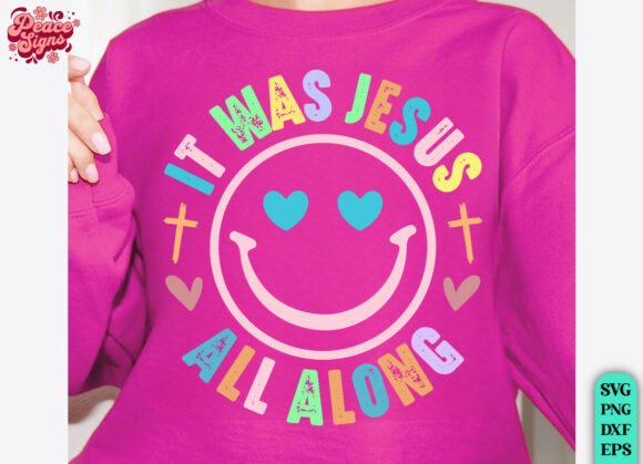 Smile Christian Neon Religious SVG PNG Graphics